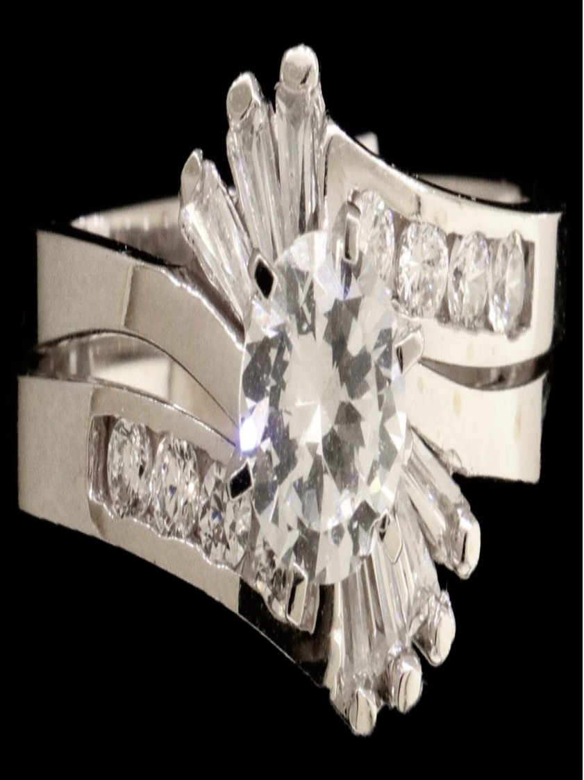 18K Gold Bridal Set