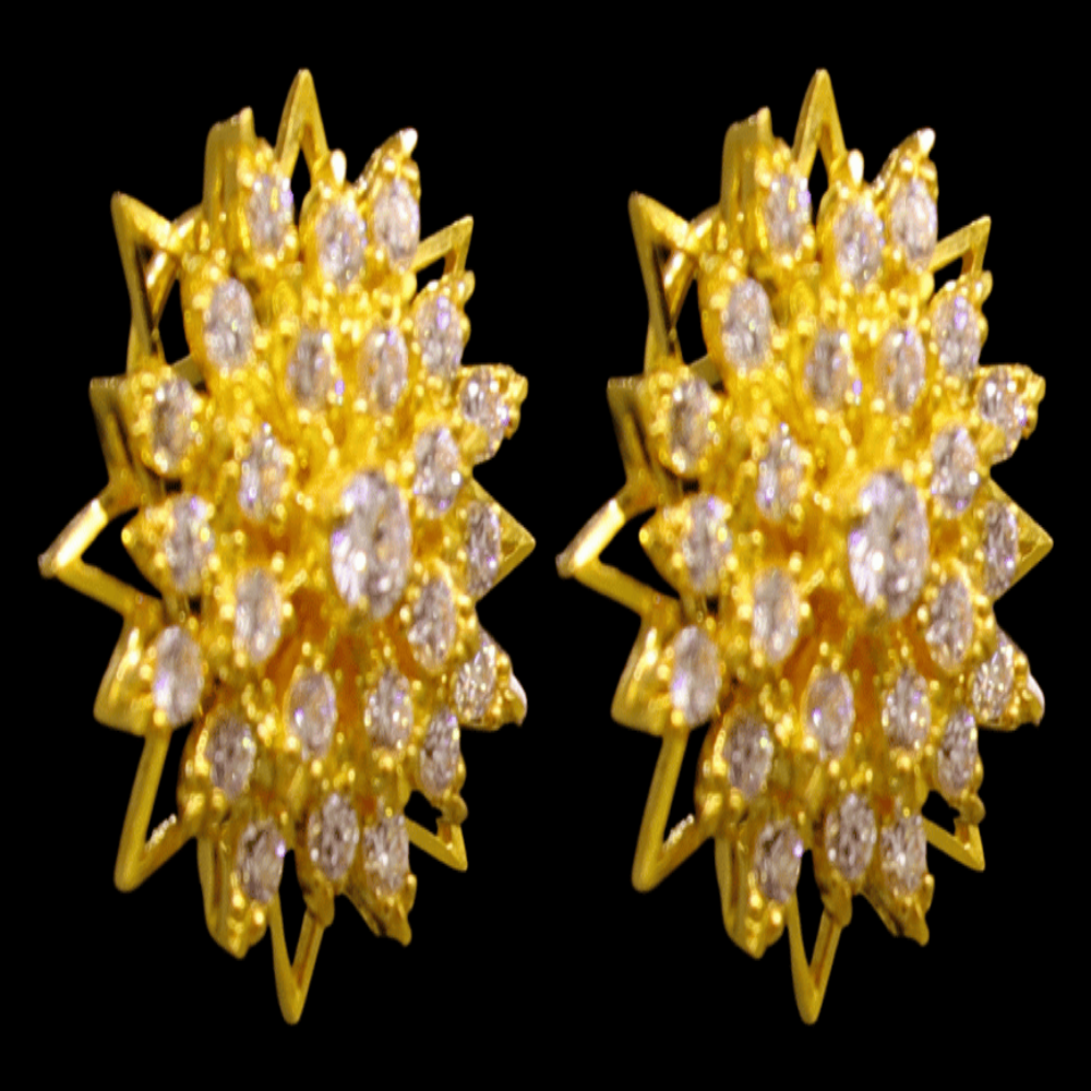 21K Gold Drop Earrings - SW29227
