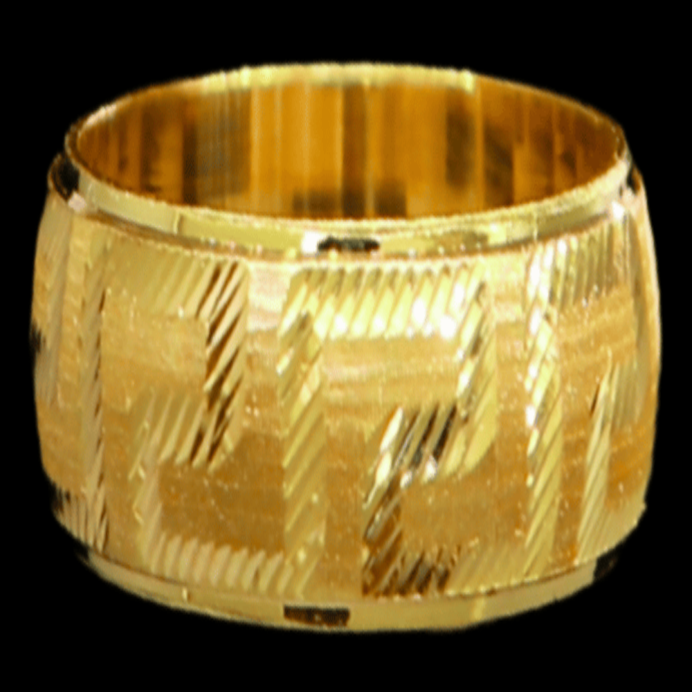 21K Gold Engagement Band Size 6.8 - SW32901