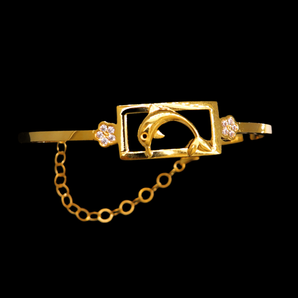 21K Gold Baby Bangle