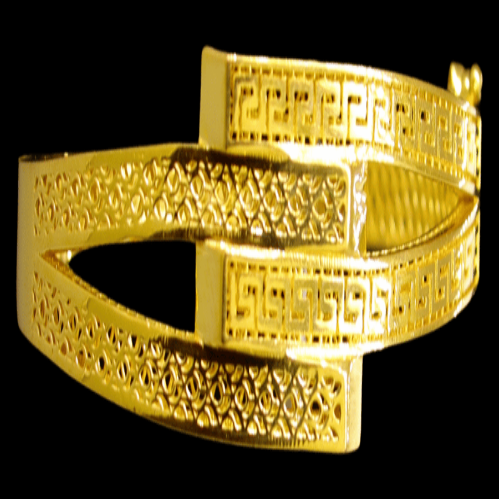 21k Gold Bangle Bracelet