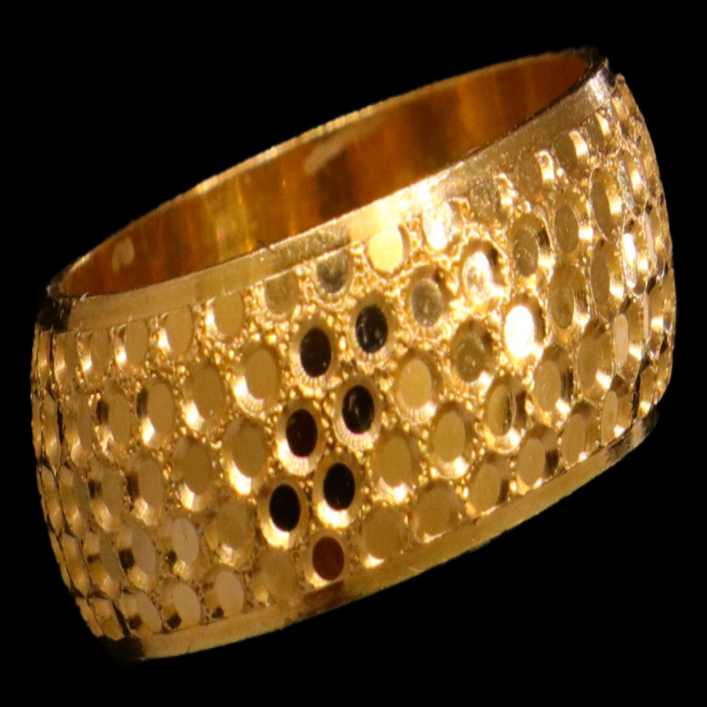 21K Gold Engagement Band Size 6 - SW20082