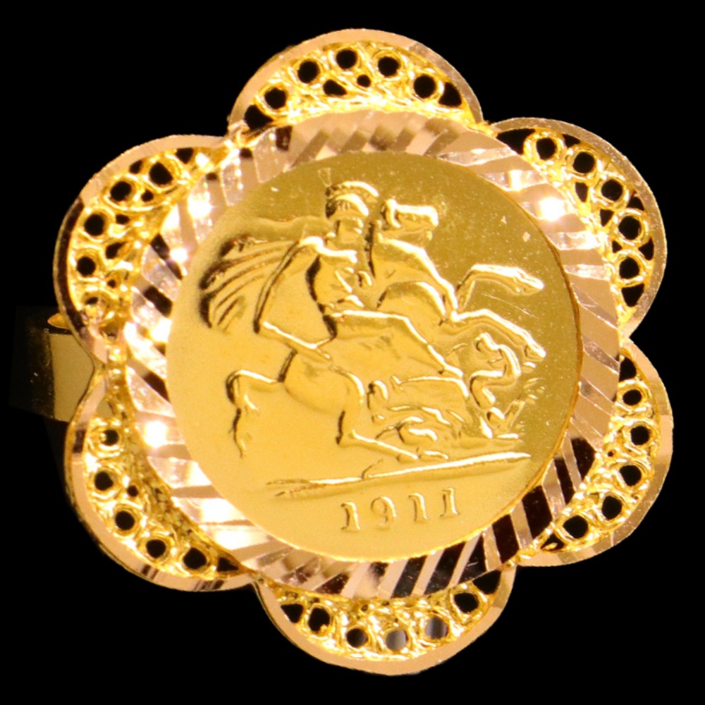 21K Gold Ring