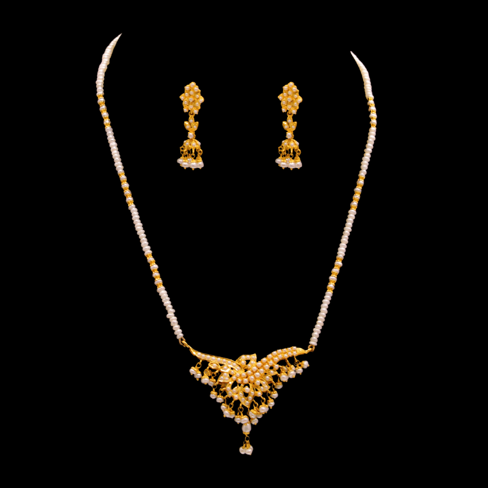 22K Gold Necklace Set