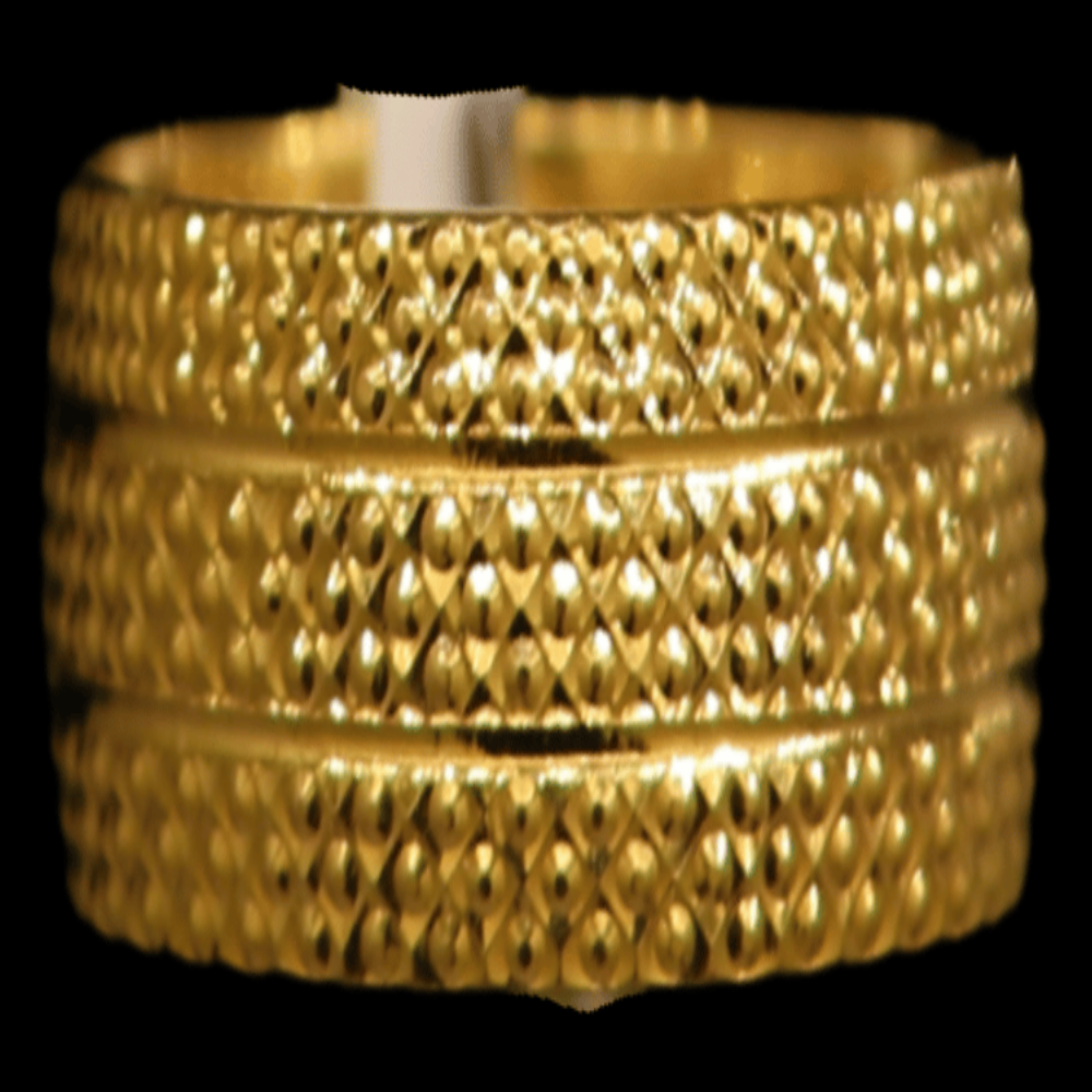21K Gold Engagement Band Size 7 - SW30746