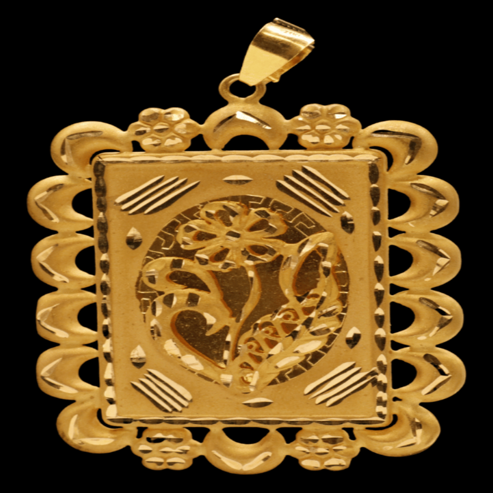 21K Gold Pendant