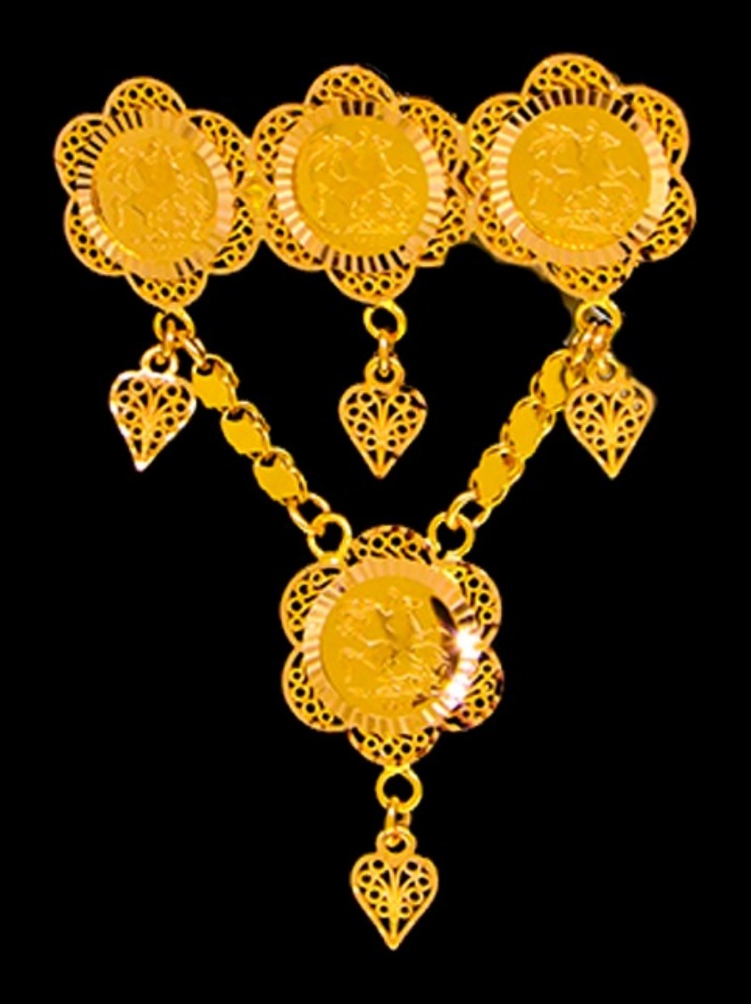 21K Gold Pin