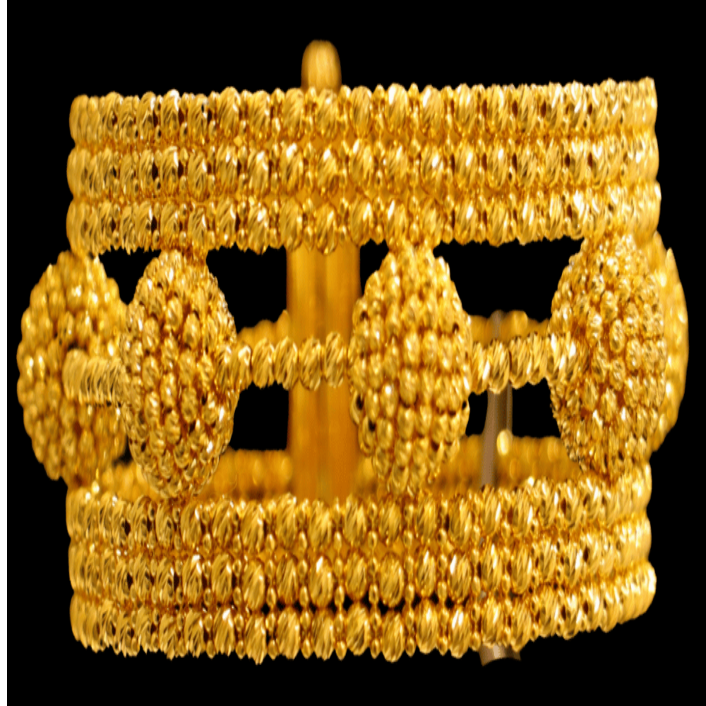 21k Gold Bangle Bracelet