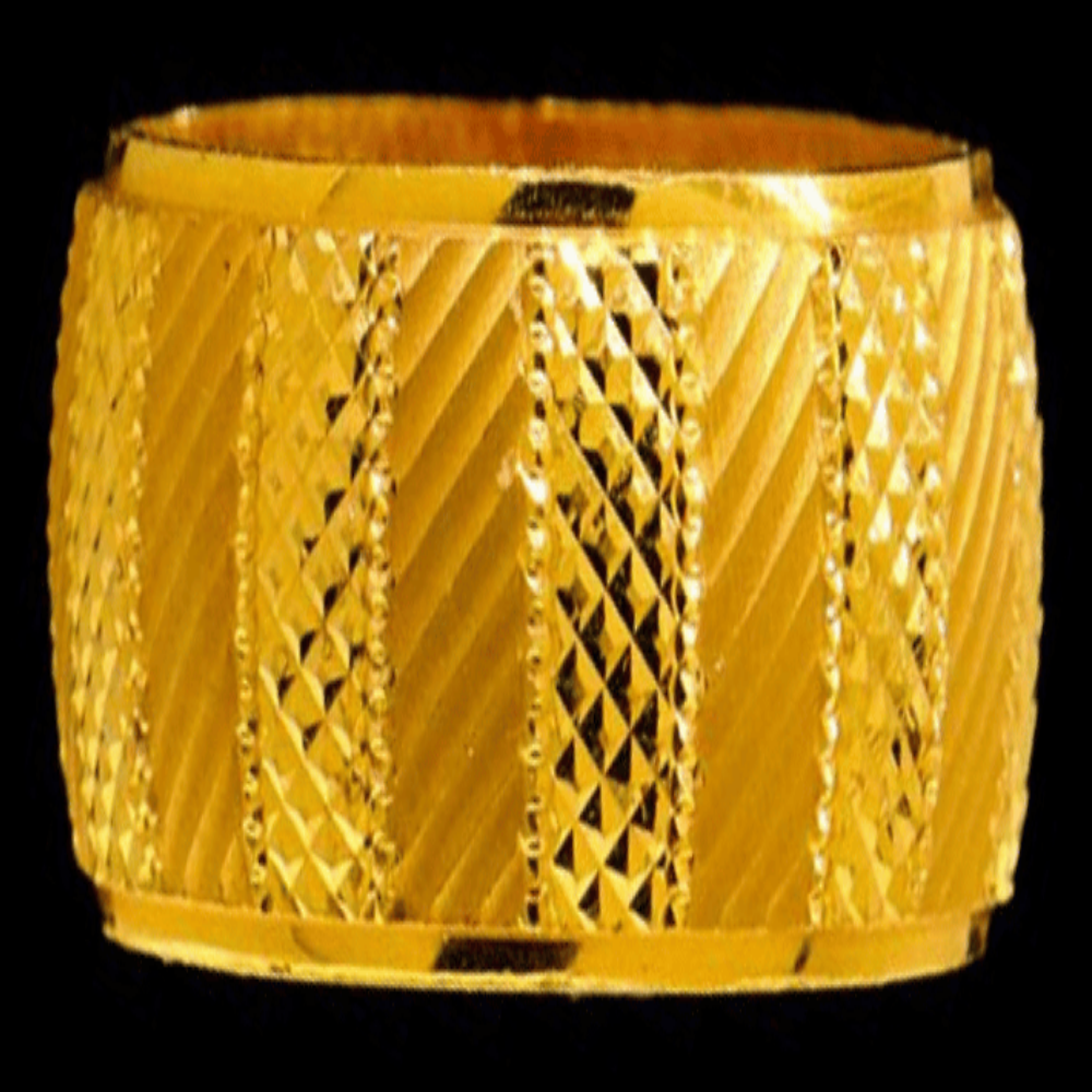21K Gold Wedding Band Size 6.5 - SW12371