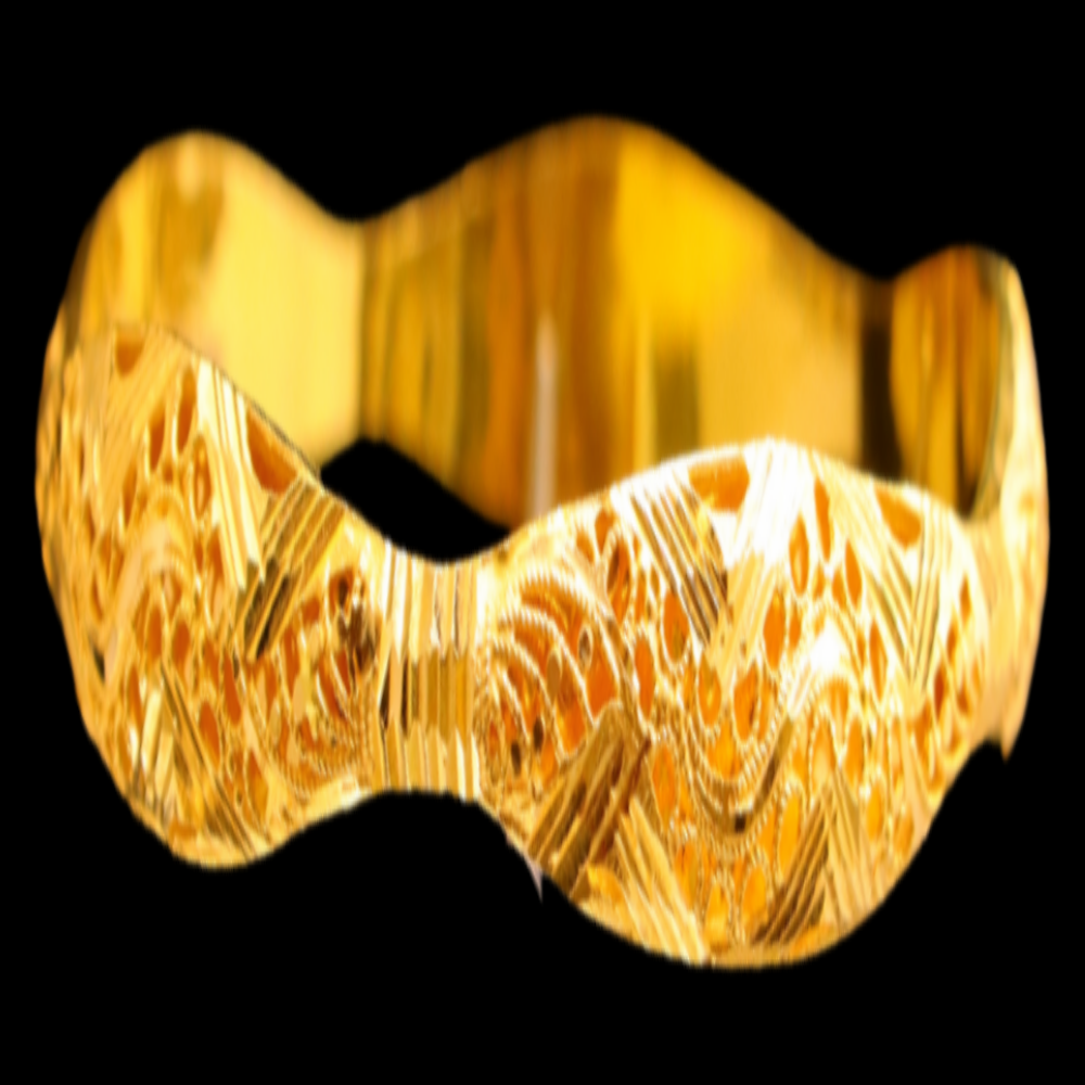 21K Gold Bangle Set OF 1 (M)