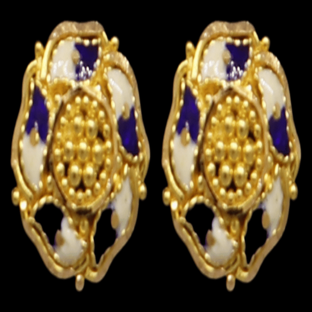 22K Gold Earrings - SW32505