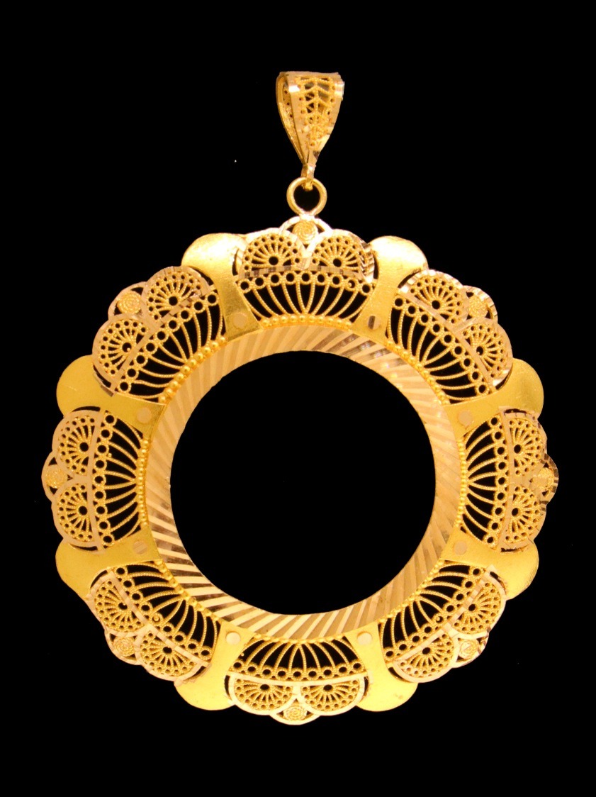 21K Gold Mokhamas Frame