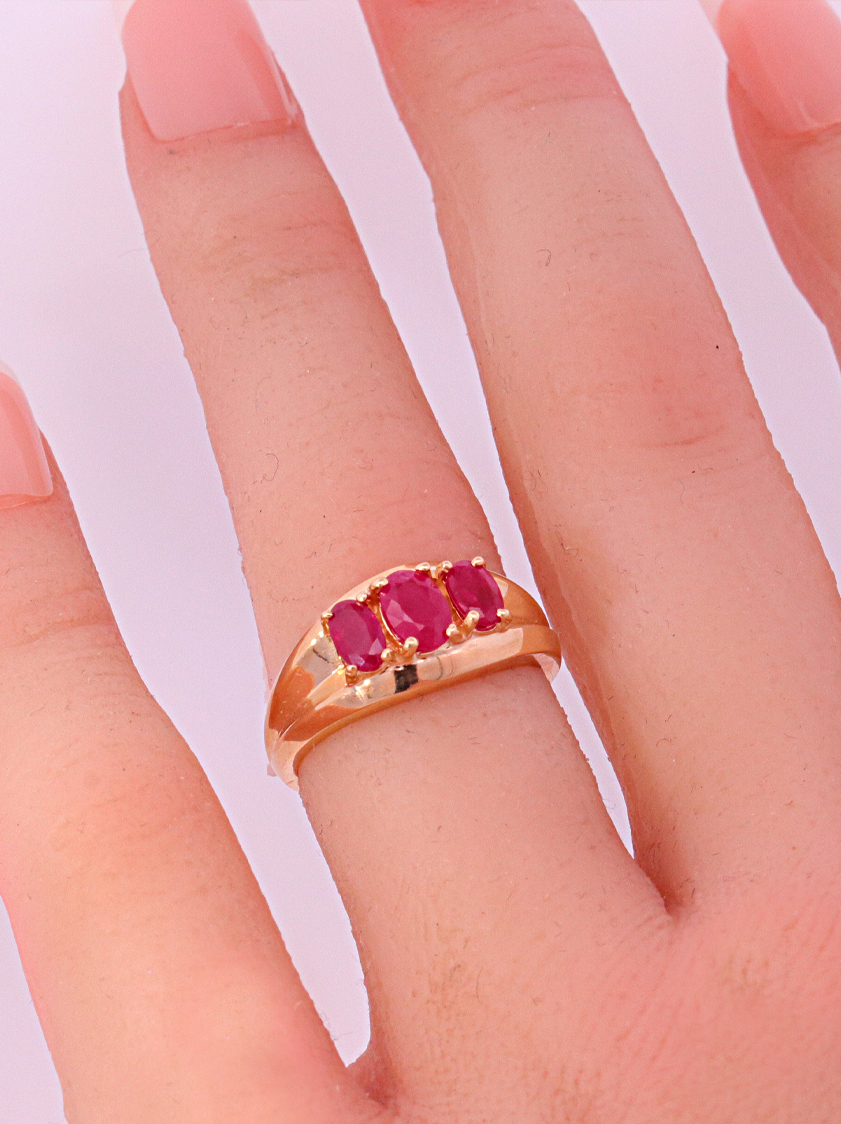 Natural Ruby Ring