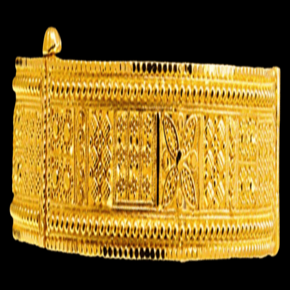 22K Gold Bangle Bracelet