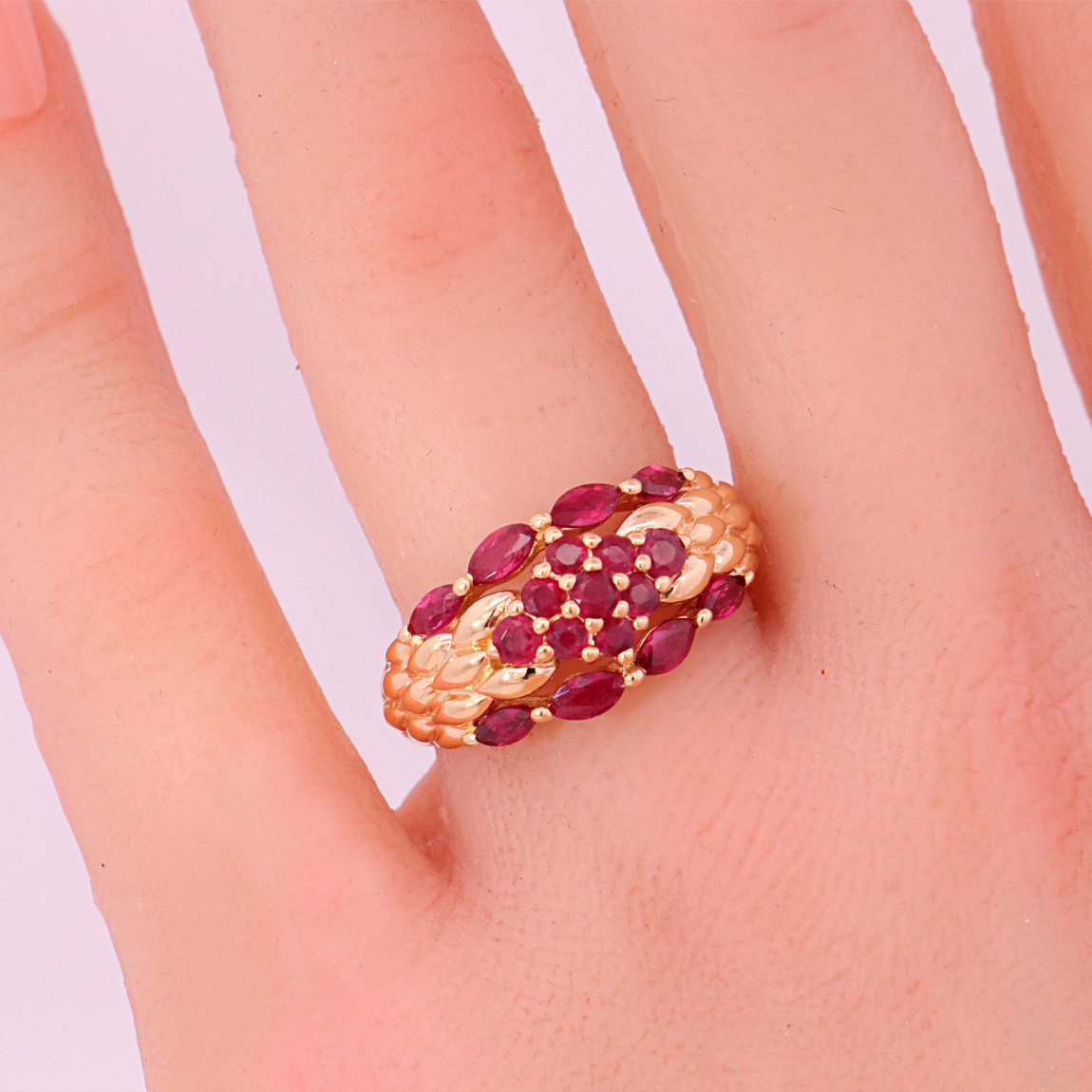 Natural Ruby Ring
