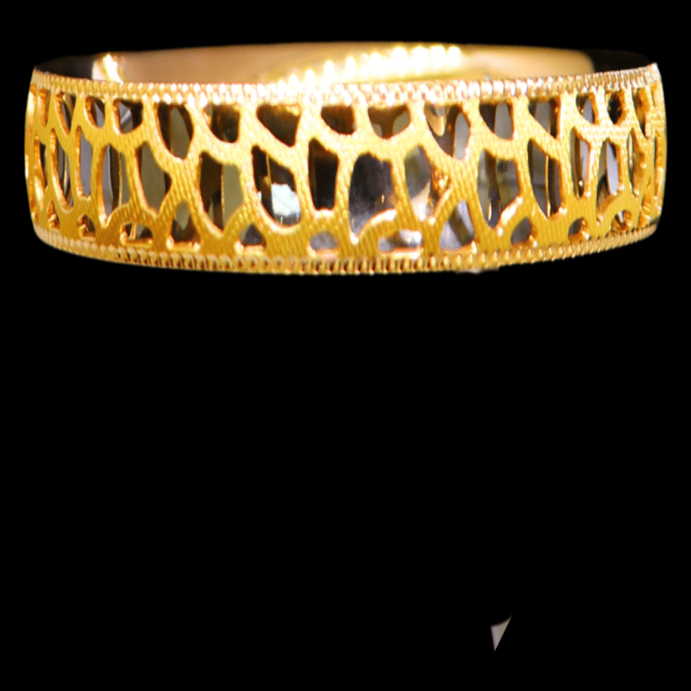 21K Gold Bangle Set OF 1 (XS)