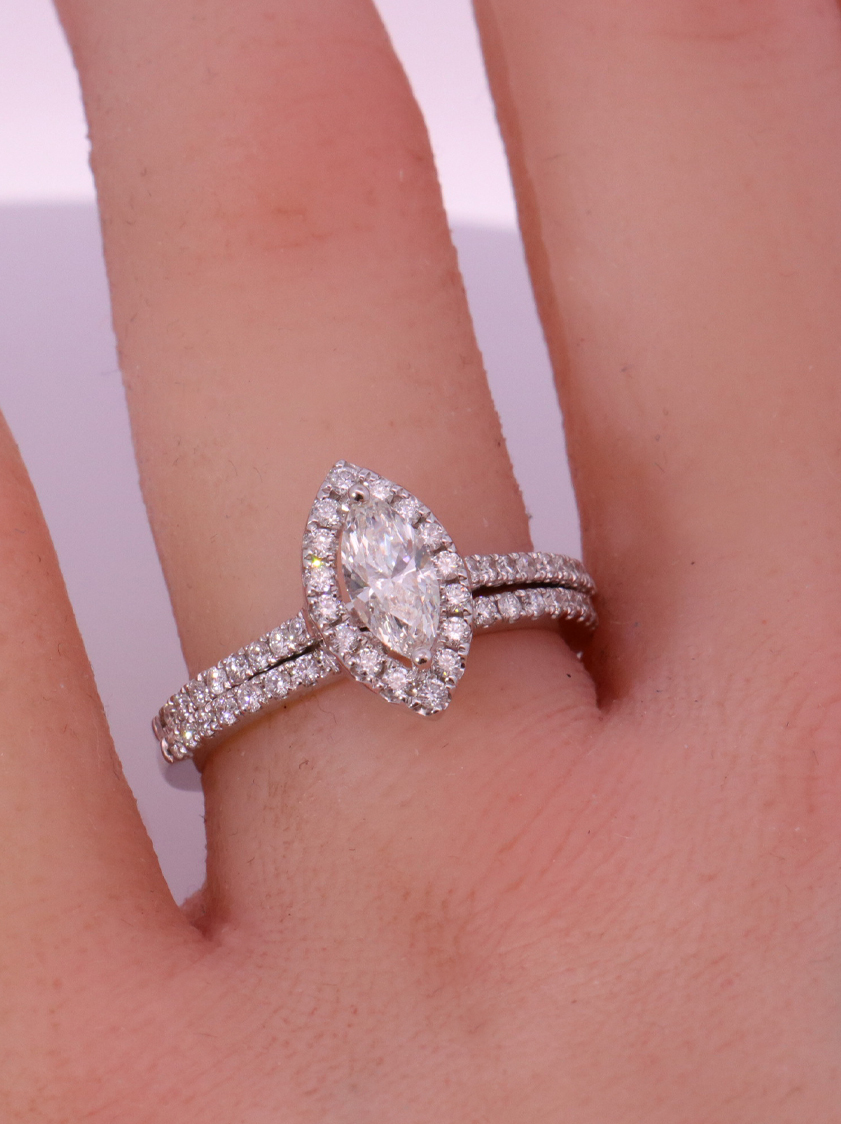 Diamond Bridal Set