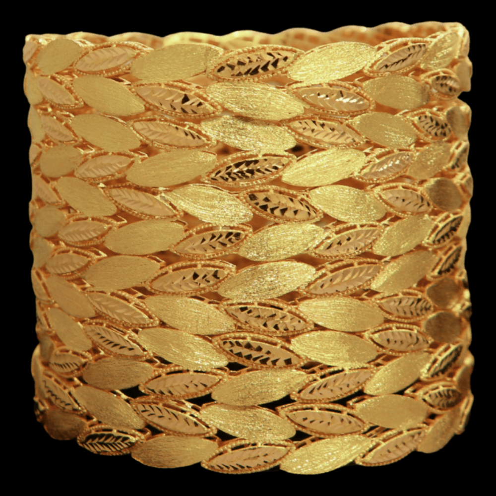 21K Gold Bangle Set (M)