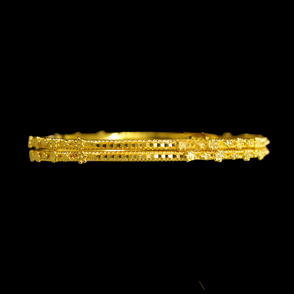 21K Gold Bangle Set (M)