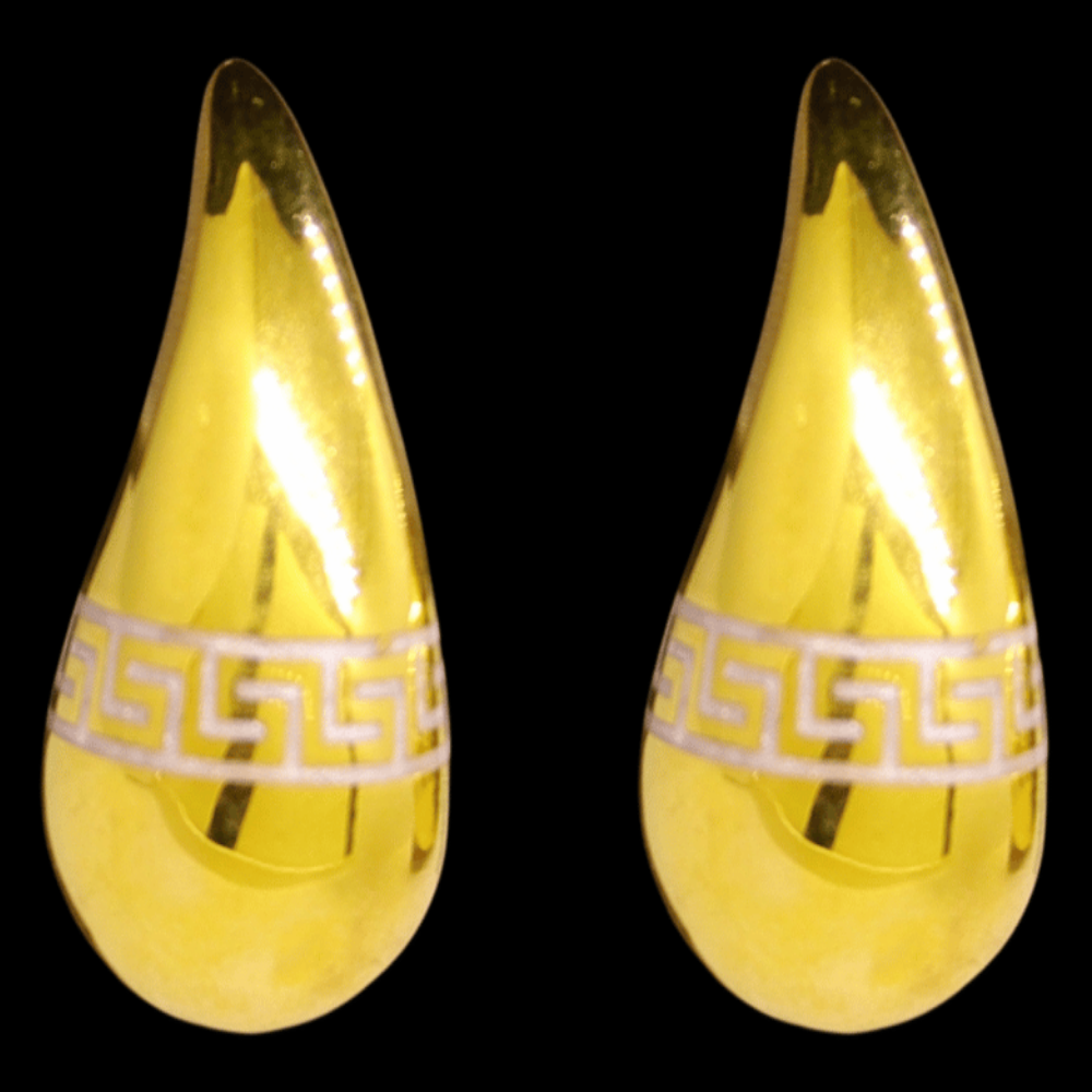 21K Gold Drop Earrings - SW29239