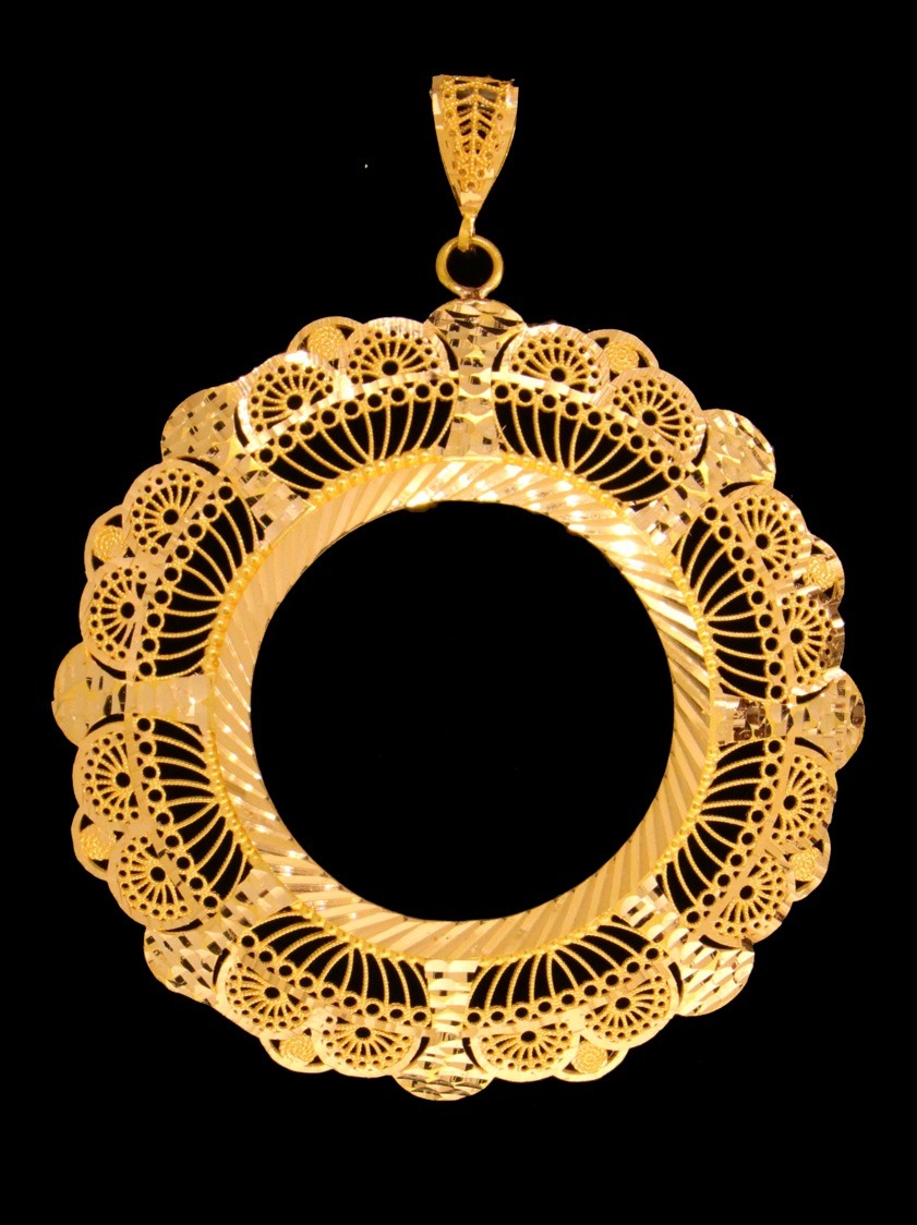21K Gold Mokhamas Frame