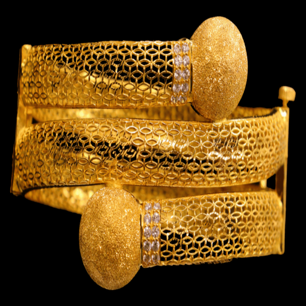 21K Gold Bangle Bracelet