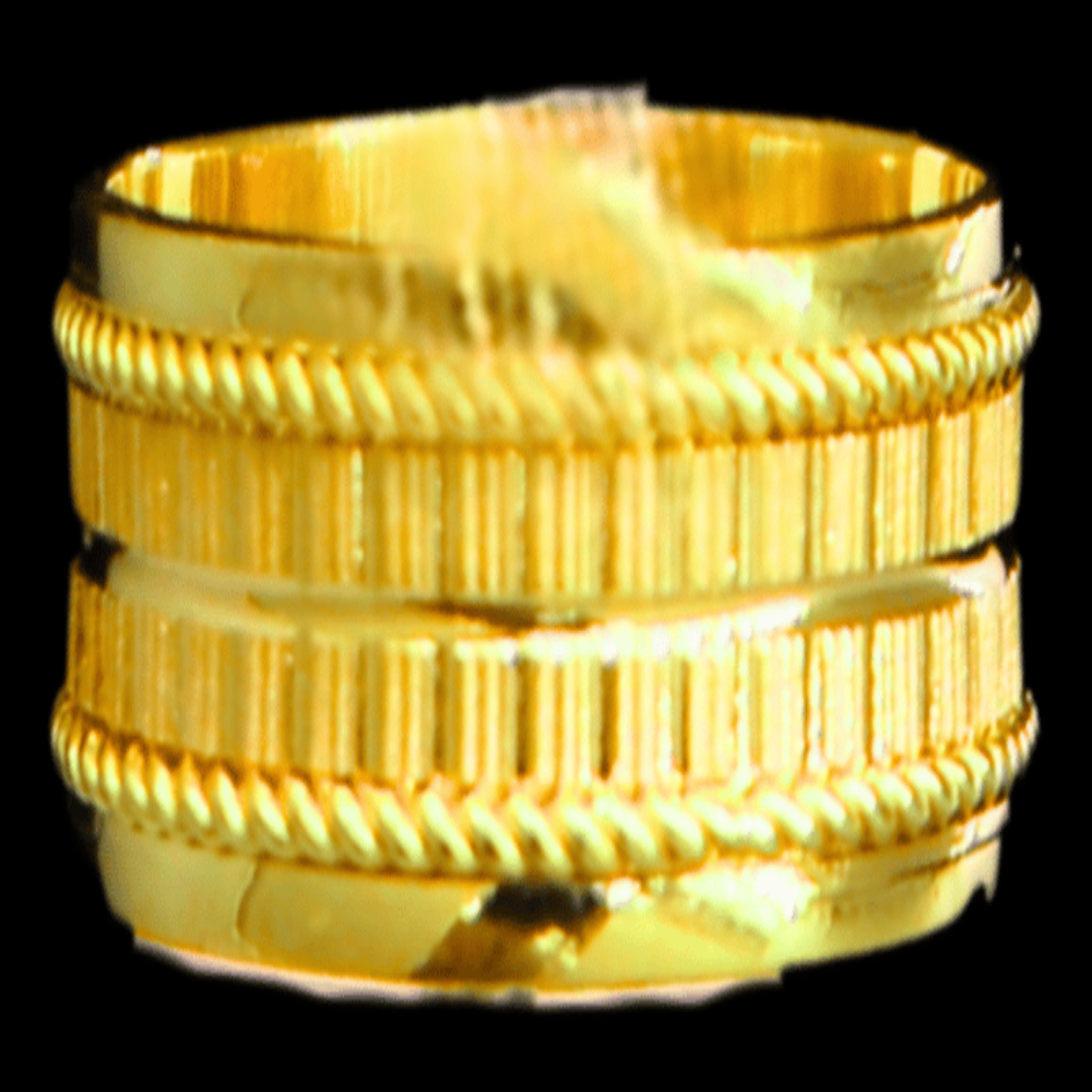 21K Gold Engagement Band Size 5.5 - SW33070