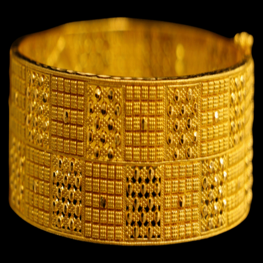 22K Gold Bangle Bracelet