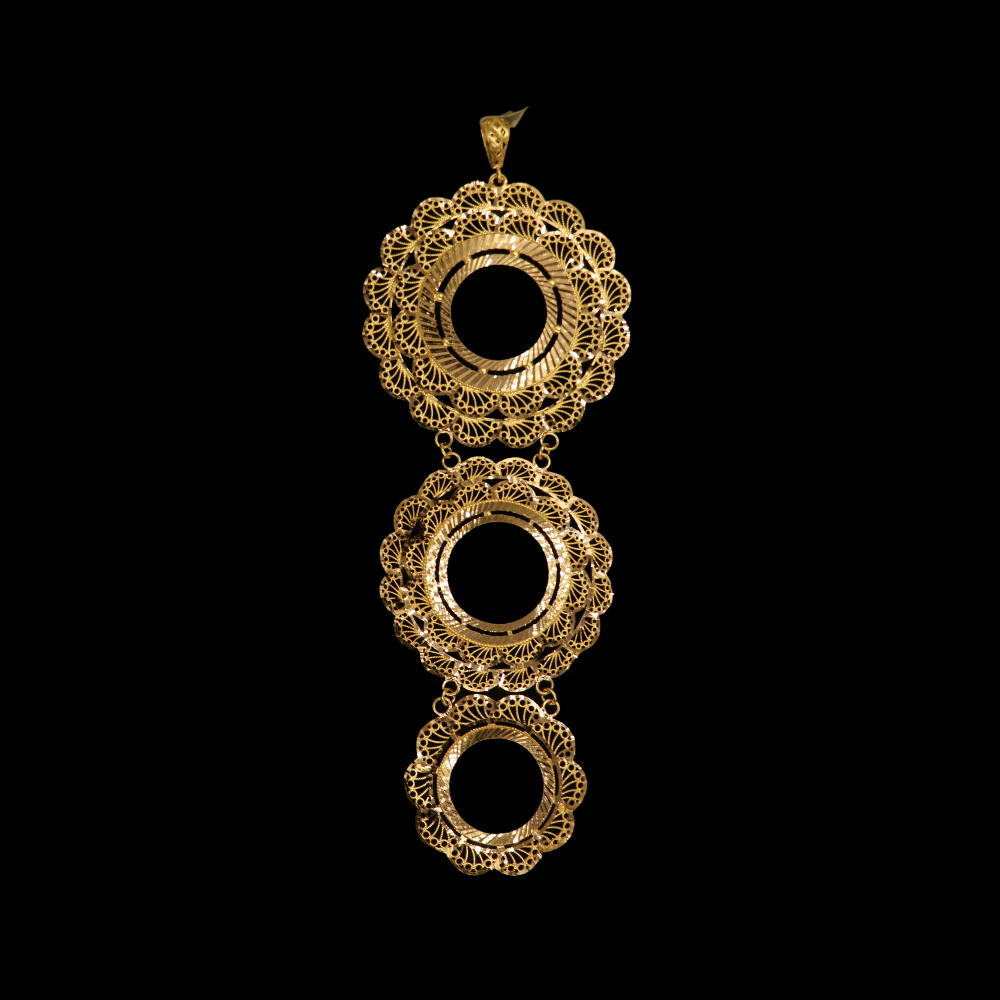 21K Gold Coin Frame