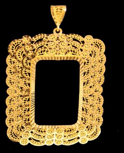 21K Gold Ounce Frame