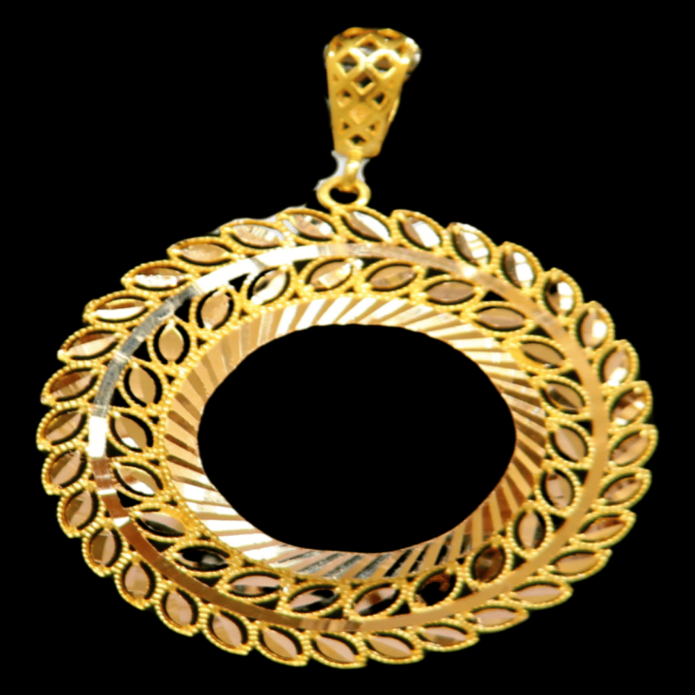 21K Gold Coin Frame