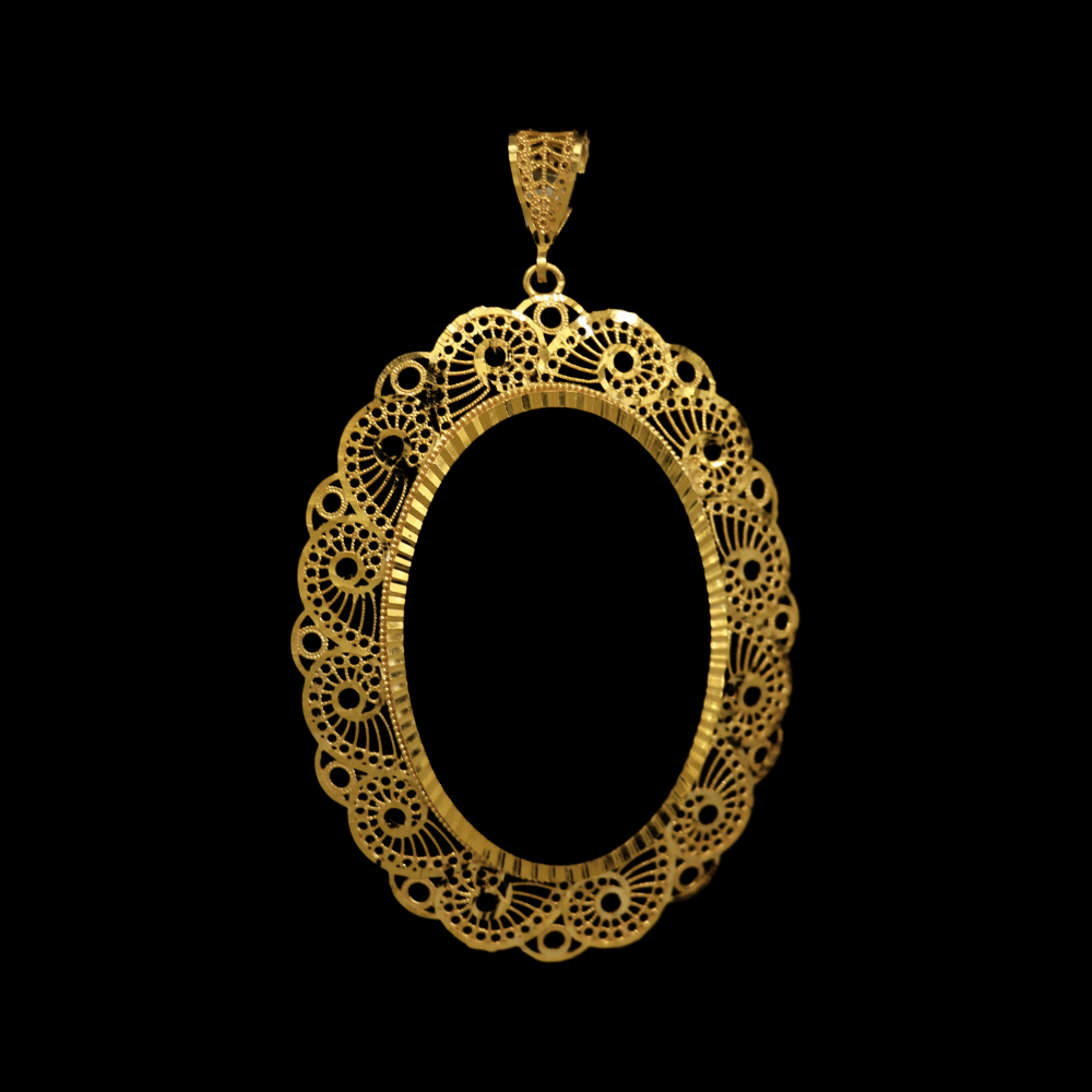 21K Gold Ounce Frame