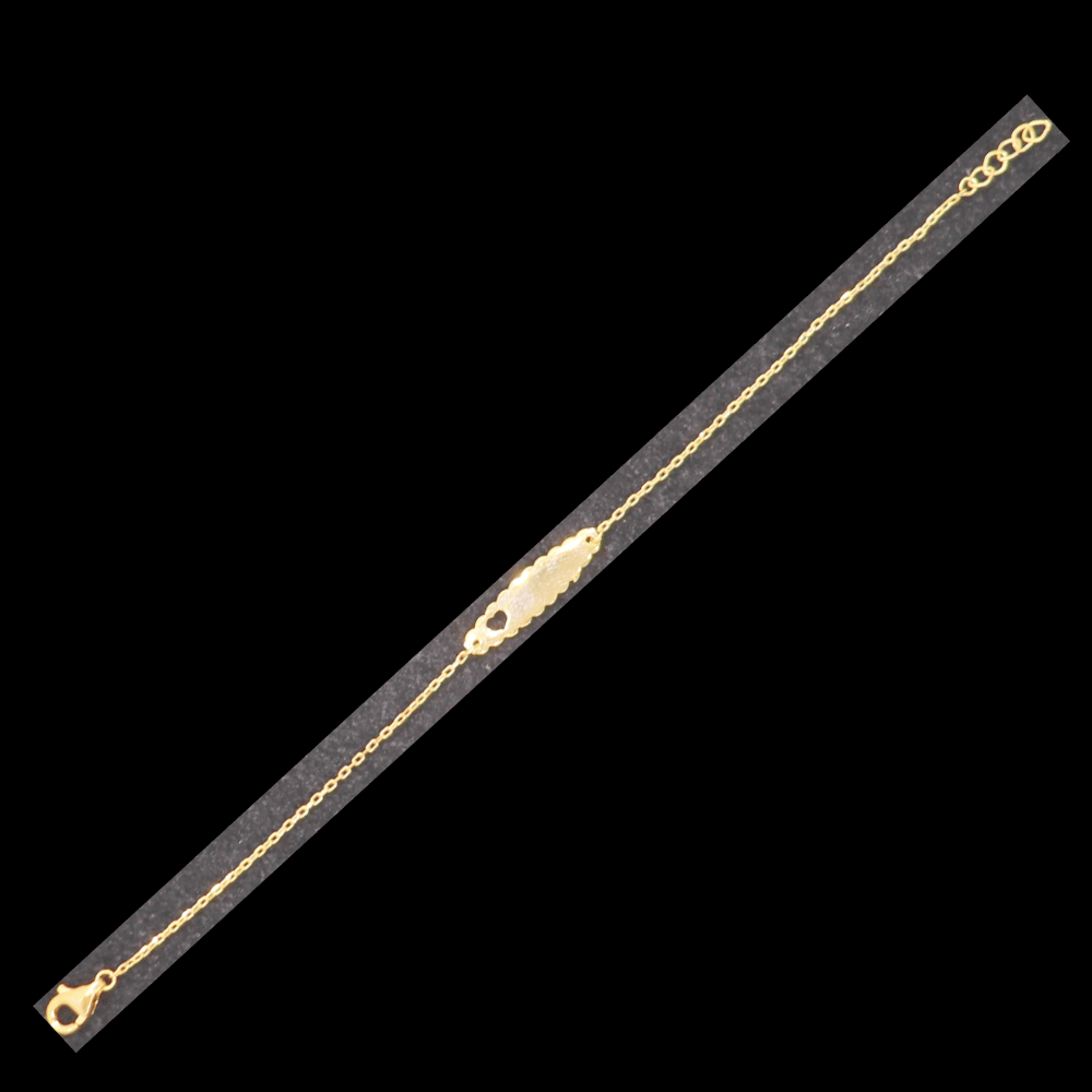 21K Gold Baby Bracelet