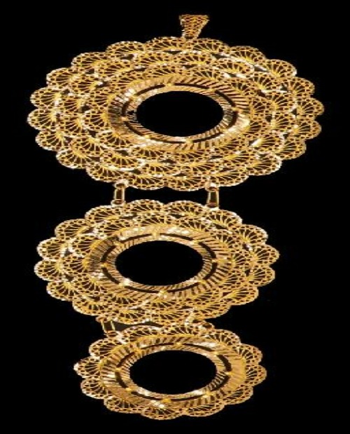21K Gold Coins Frame