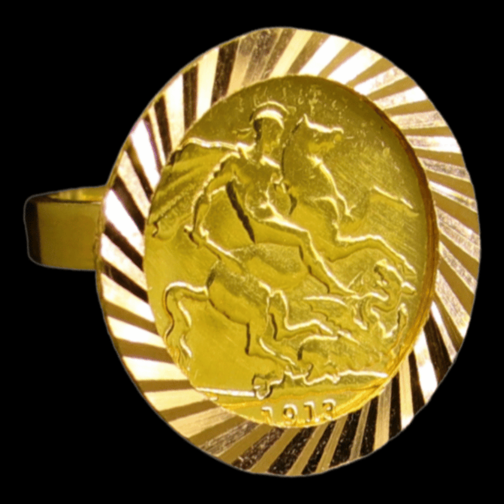 21K Gold Ring
