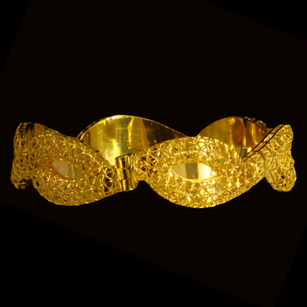 21K Gold Bangle Bracelet