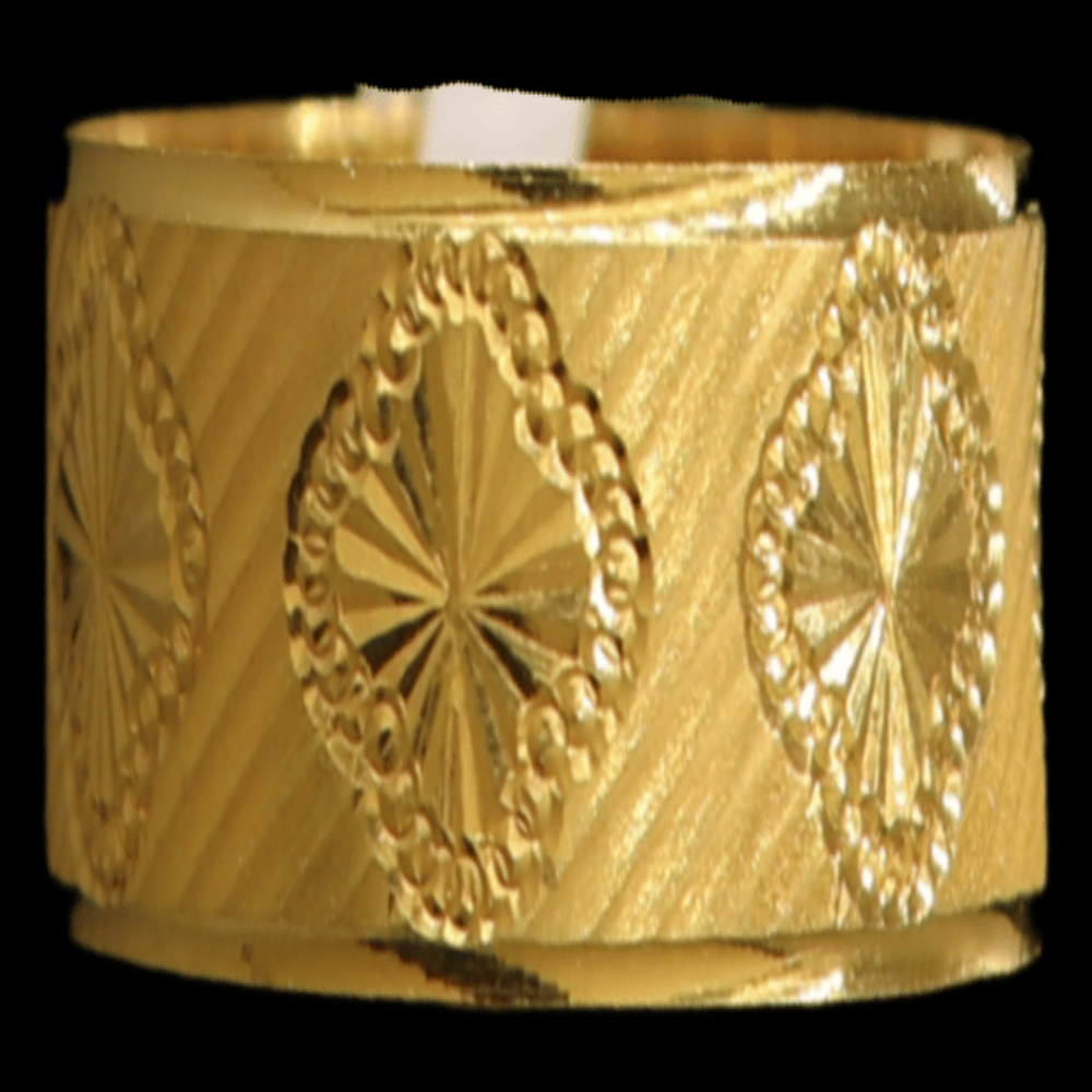 21K Gold Engagement Band Size 7 - SW30755