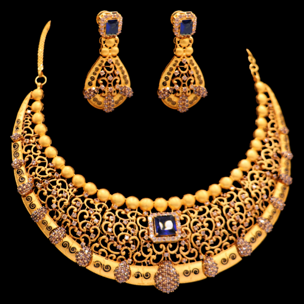 22K Gold Necklace Set