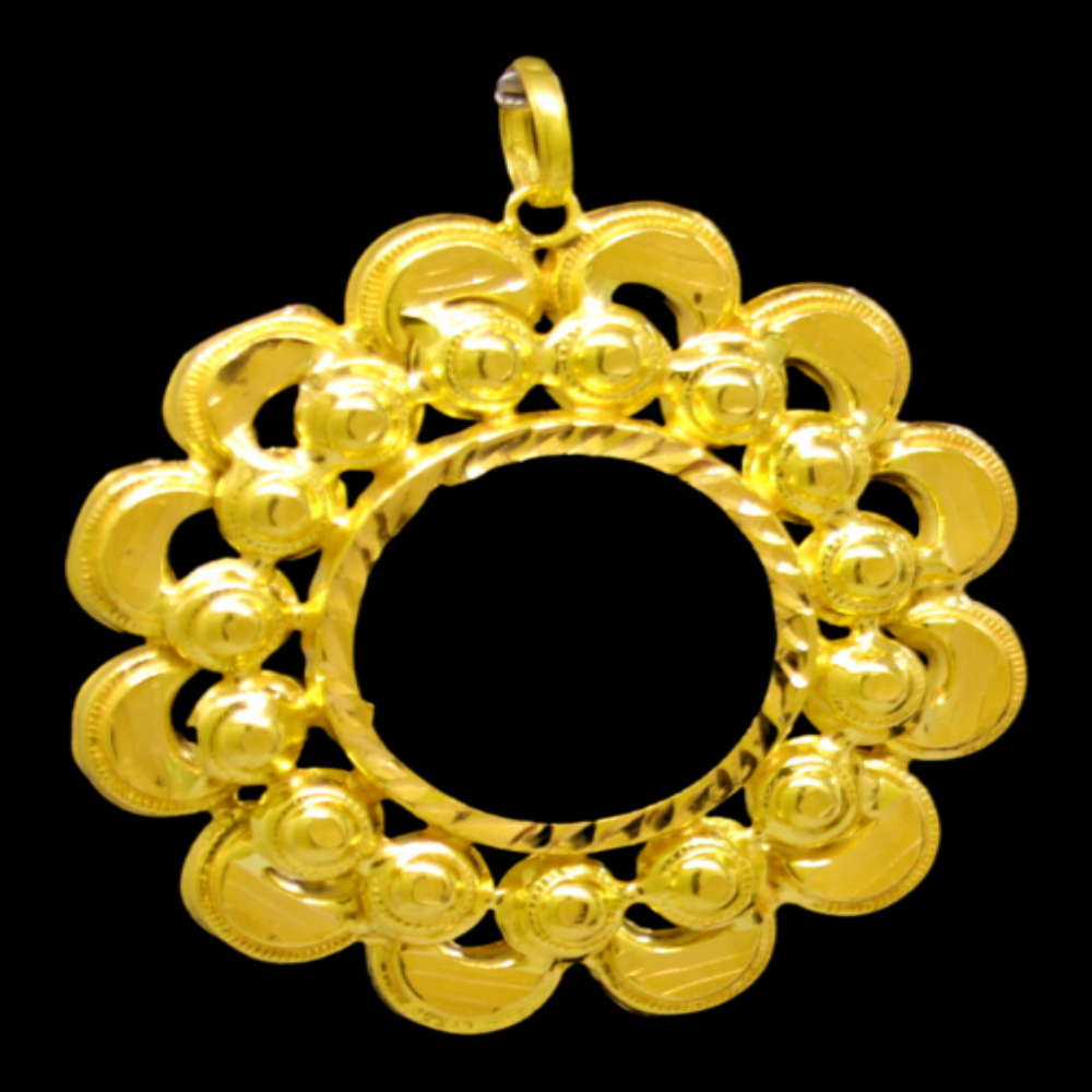21K Gold Coin Frame