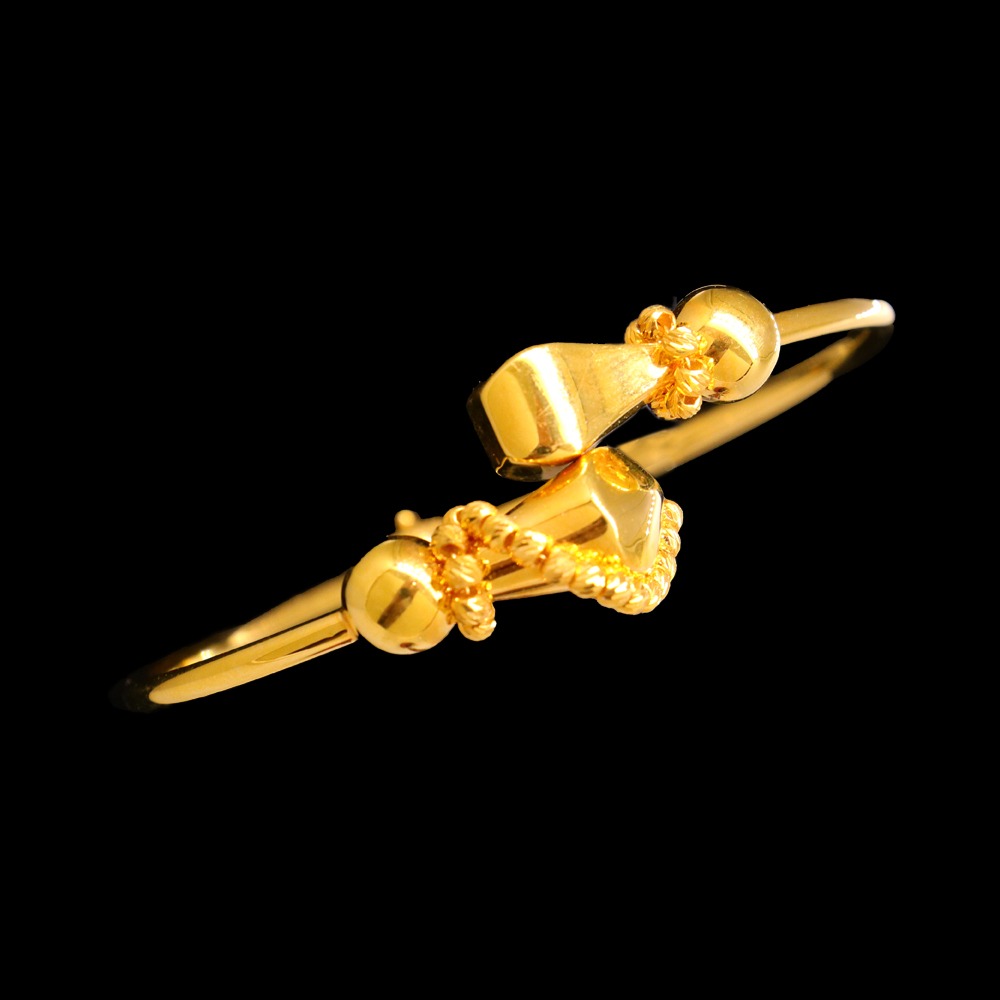 21k Gold Bangle Bracelet