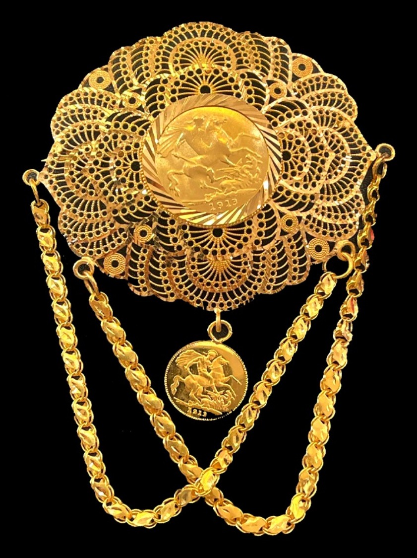 21K Gold Pin