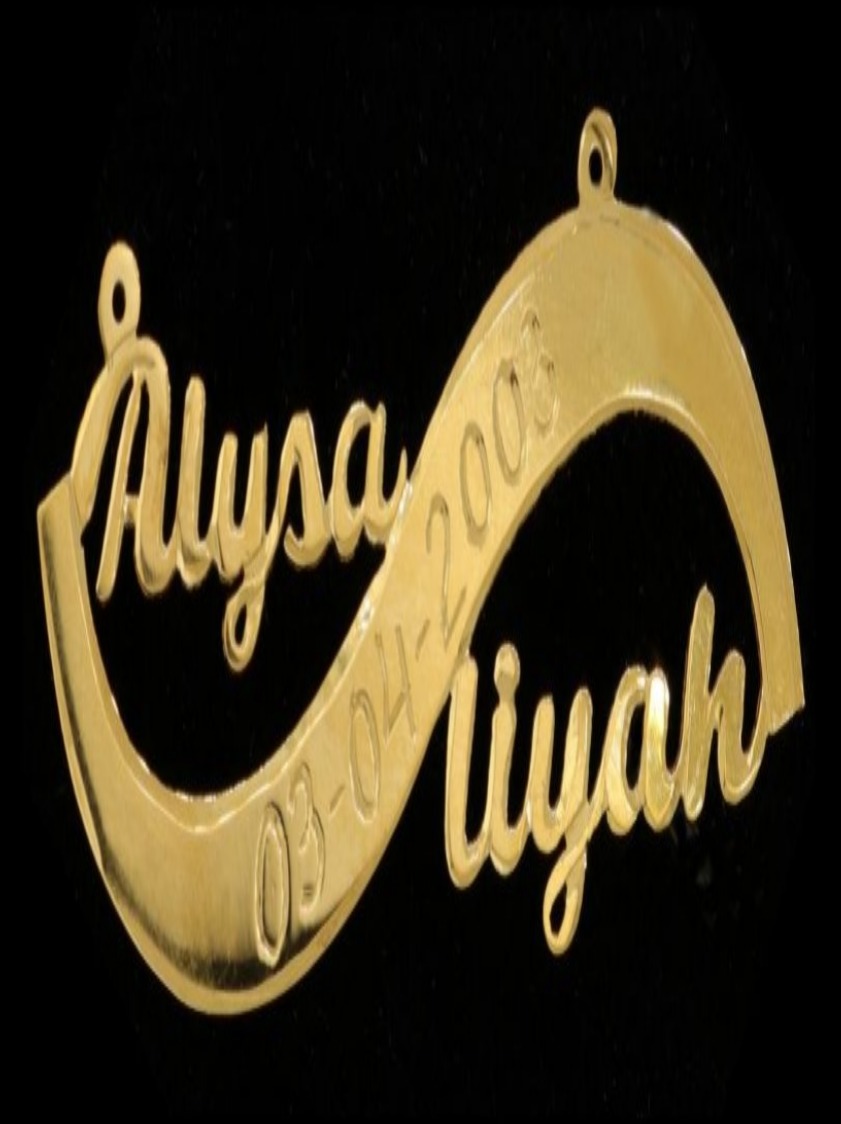 Custom name plate