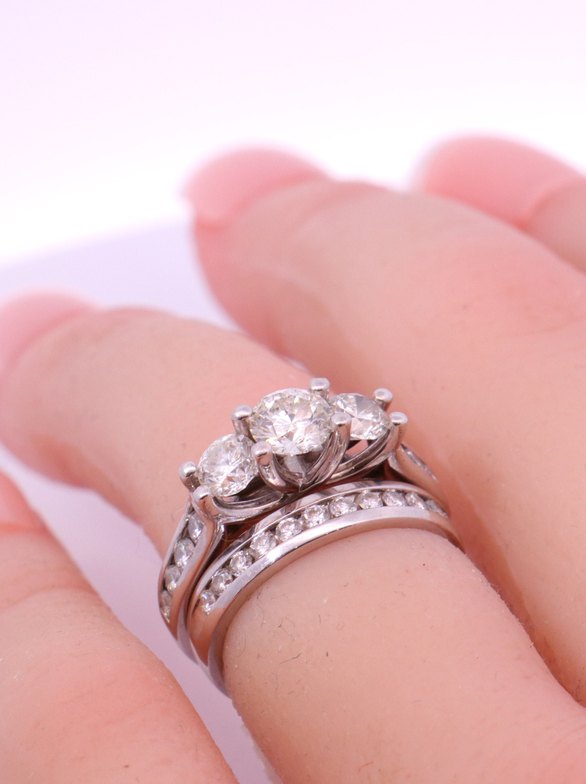 Diamond Bridal Set