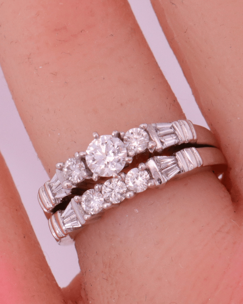 Diamond Bridal Set