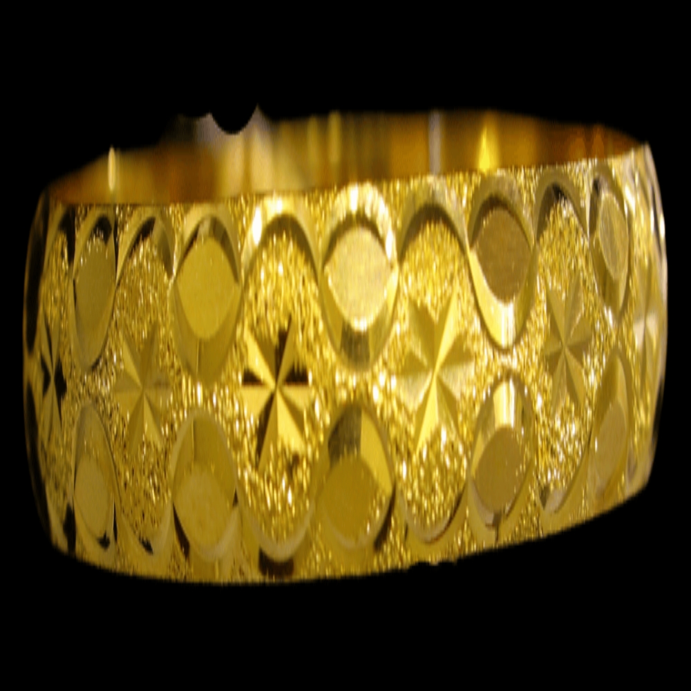 21K Gold Bangle Set OF 1 (S)