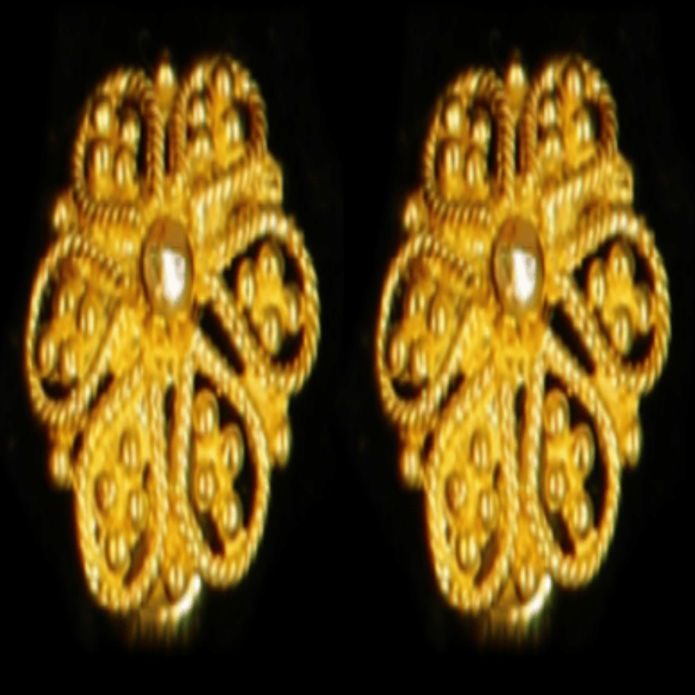 22K Gold Earrings - SW33504