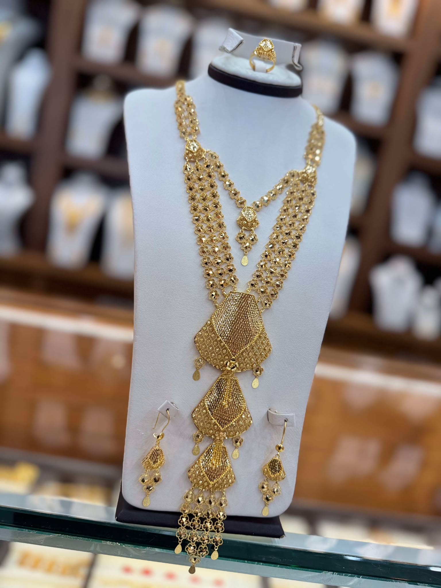 21K Gold Necklace Set
