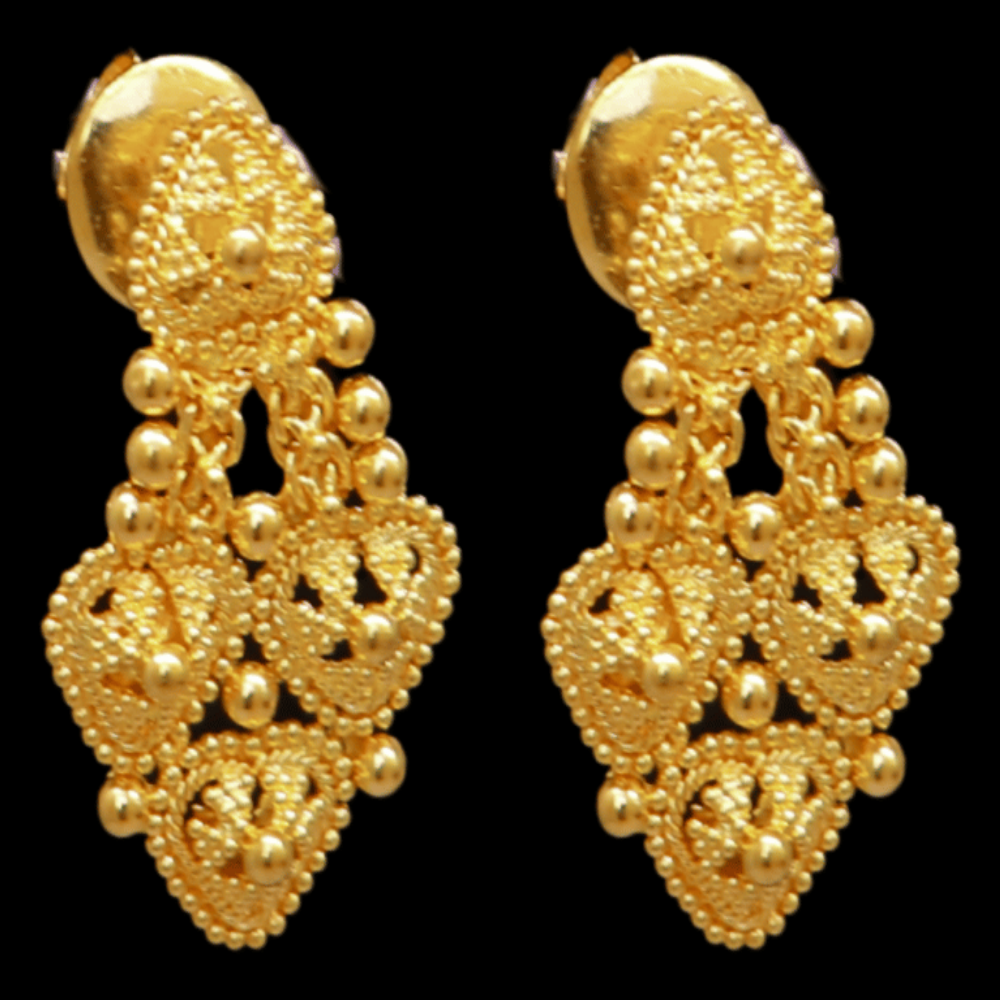 22K Gold Earrings - SW32745