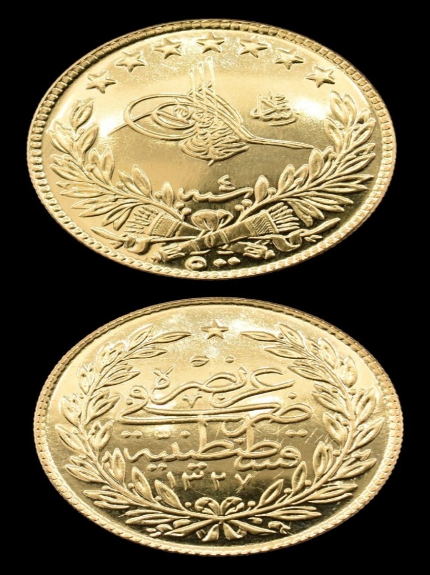 Turkish Gold Mokamas Coin