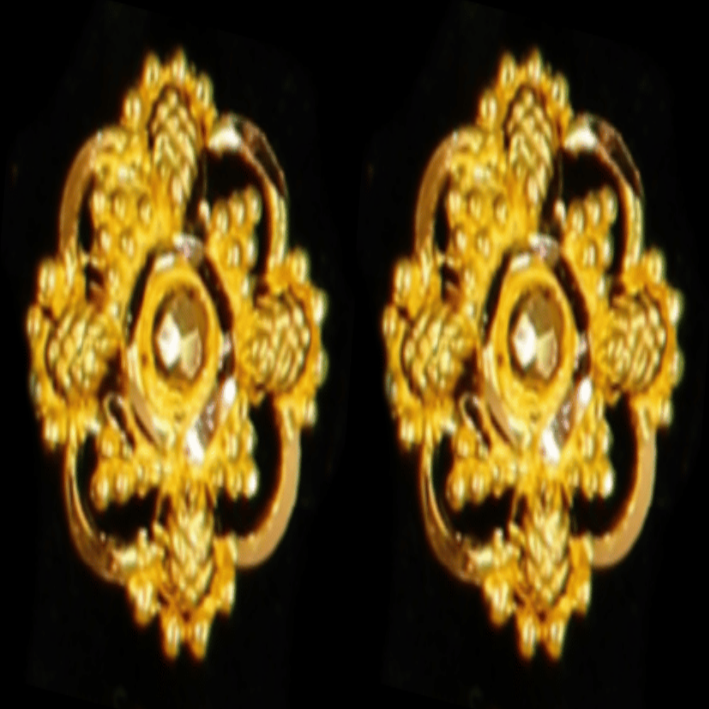 22K Gold Earrings - SW33506